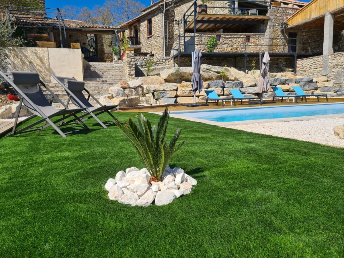 Gites 2 Adultes Dans Un Mas Charme Et Calme Assure Servas  Exterior photo
