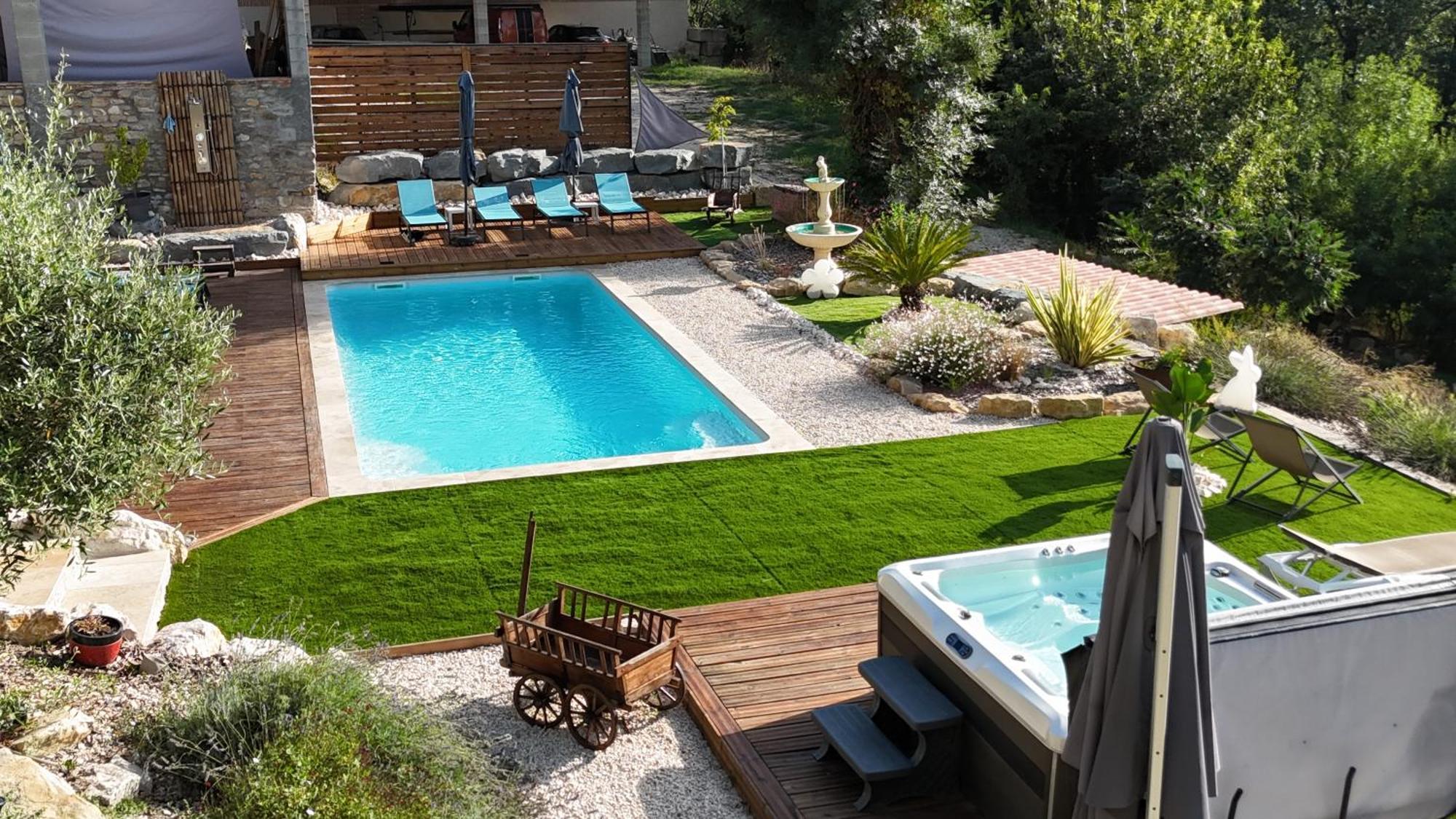 Gites 2 Adultes Dans Un Mas Charme Et Calme Assure Servas  Exterior photo