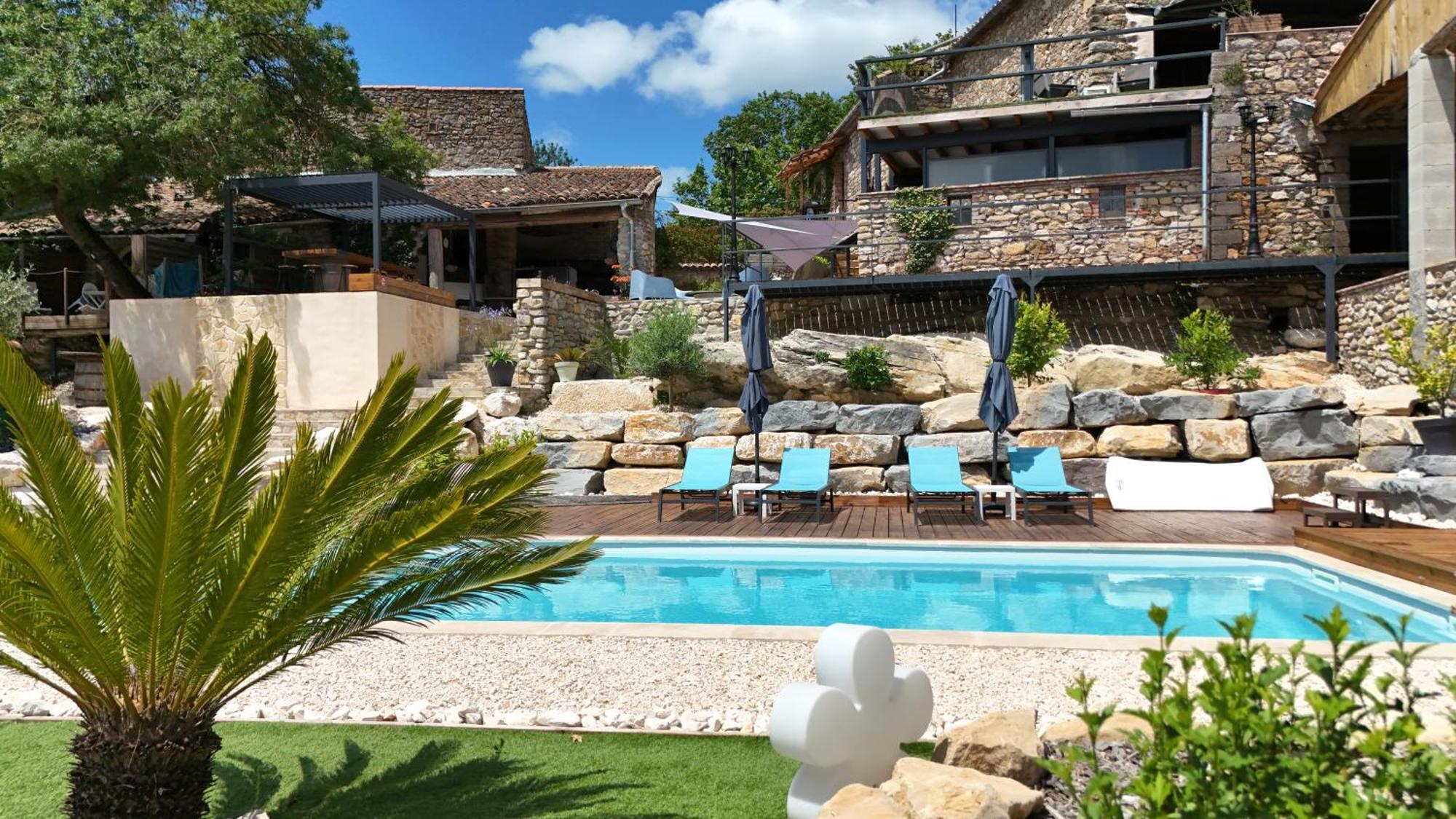 Gites 2 Adultes Dans Un Mas Charme Et Calme Assure Servas  Exterior photo